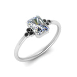 Load image into Gallery viewer, petite-bezel-set-radiant-cut-engagement-ring-with-black-diamond-in-white-gold-FD9175RARGBLACKANGLE2-NL-WG
