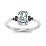Load image into Gallery viewer, petite-bezel-set-radiant-cut-engagement-ring-with-black-diamond-in-white-gold-FD9175RARGBLACKANGLE5-NL-WG
