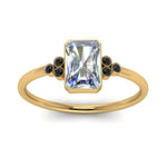 Load image into Gallery viewer, petite-bezel-set-radiant-cut-engagement-ring-with-black-diamond-in-yellow-gold-FD9175RARGBLACKANGLE5-NL-YG
