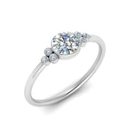 Load image into Gallery viewer, petite-bezel-set-round-cut-diamond-engagement-ring-in-white-gold-FD9175RORANGLE2-NL-WG
