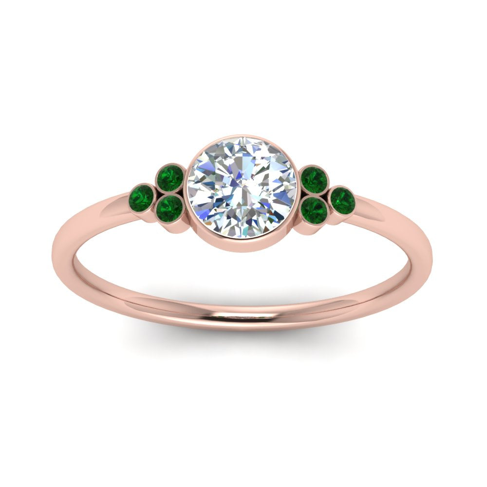petite-bezel-set-round-cut-diamond-engagement-ring-with-emerald-in-rose-gold-FD9175RORGEMGRANGLE5-NL-RG