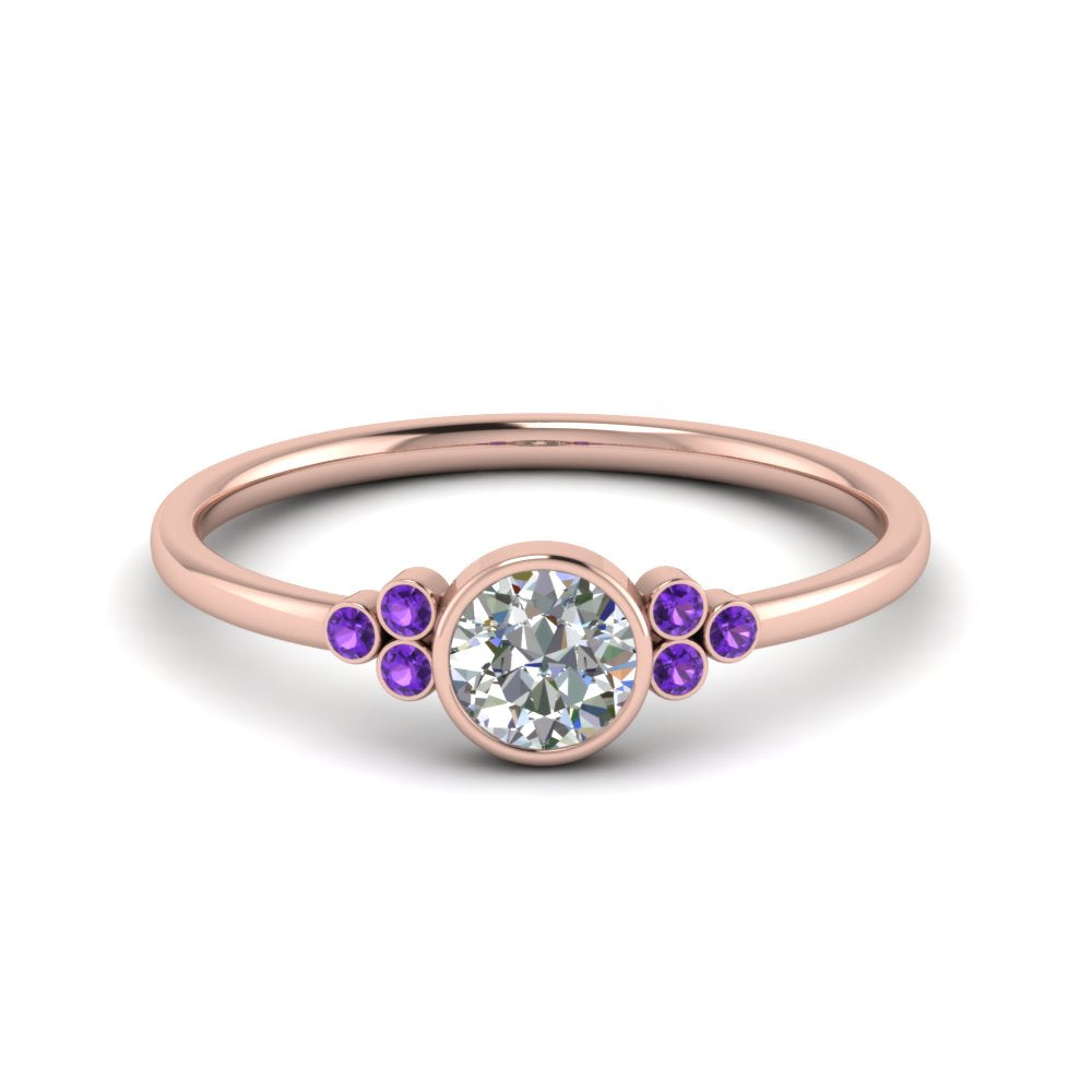 petite-bezel-set-round-cut-diamond-engagement-ring-with-purple-topaz-in-rose-gold-FD9175RORGVITO-NL-RG
