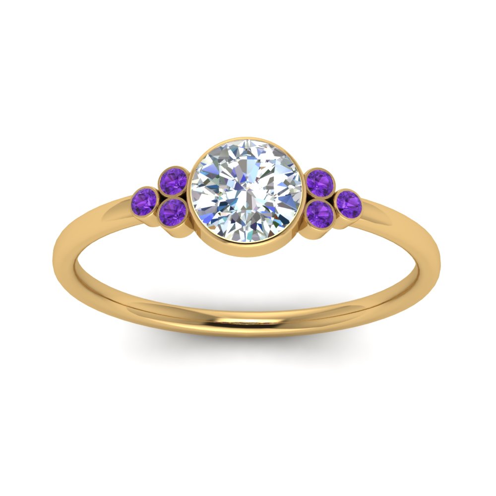 petite-bezel-set-round-cut-diamond-engagement-ring-with-purple-topaz-in-yellow-gold-FD9175RORGVITOANGLE5-NL-YG