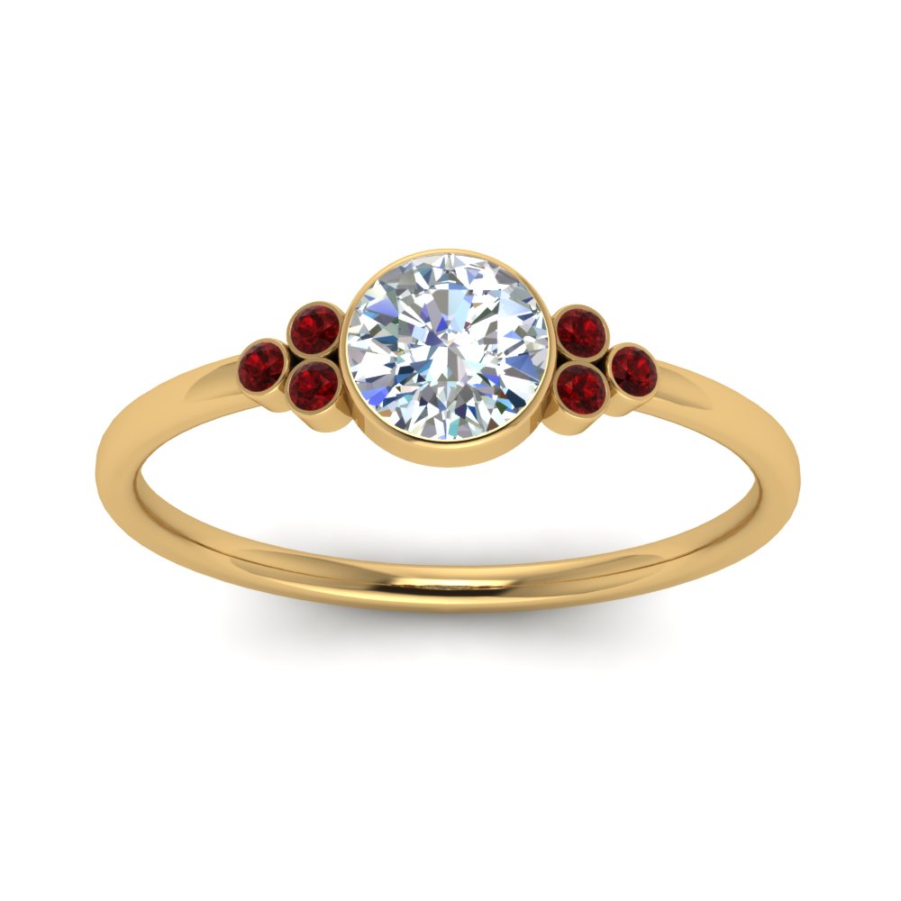 petite-bezel-set-round-cut-diamond-engagement-ring-with-ruby-in-yellow-gold-FD9175RORGRUDRANGLE5-NL-YG