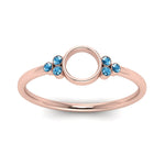 Load image into Gallery viewer, Semi Mount Bezel Simple Engagement Ring