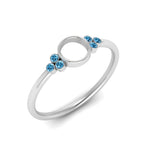 Load image into Gallery viewer, Semi Mount Bezel Simple Engagement Ring