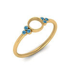 Load image into Gallery viewer, Semi Mount Bezel Simple Engagement Ring