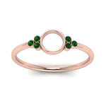 Load image into Gallery viewer, Semi Mount Bezel Simple Engagement Ring