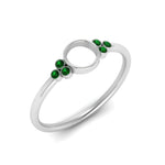 Load image into Gallery viewer, Semi Mount Bezel Simple Engagement Ring