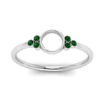 Load image into Gallery viewer, Semi Mount Bezel Simple Engagement Ring