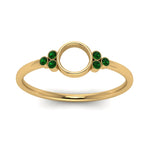 Load image into Gallery viewer, Semi Mount Bezel Simple Engagement Ring