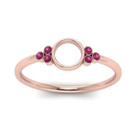 Load image into Gallery viewer, Semi Mount Bezel Simple Engagement Ring