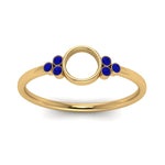 Load image into Gallery viewer, Semi Mount Bezel Simple Engagement Ring