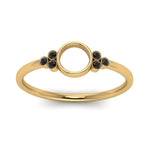 Load image into Gallery viewer, Semi Mount Bezel Simple Engagement Ring