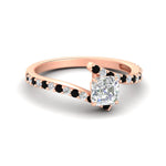 Load image into Gallery viewer, petite-bypass-asscher-cut-diamond-ring-with-black-diamond-in-FDENS3007ASRGBLANCK-NL-RG
