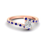Load image into Gallery viewer, petite-bypass-asscher-cut-diamond-ring-with-blue-sapphire-in-FDENS3007ASRGSABL-NL-RG
