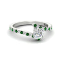 Thumbnail 16 - petite-bypass-asscher-cut-diamond-ring-with-emerald-in-FDENS3007ASRGEMGR-NL-WG