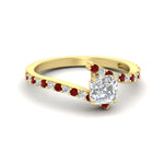 Load image into Gallery viewer, petite-bypass-asscher-cut-diamond-ring-with-ruby-in-FDENS3007ASRGRUDR-NL-YG
