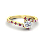 Load image into Gallery viewer, petite-bypass-cushion-cut-diamond-ring-with-pink-sapphire-in-FDENS3007CURGSADRPI-NL-YG
