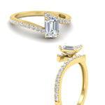 Load image into Gallery viewer, petite-bypass-emerald-cut-diamond-ring-in-FDENS3007EMR-NL-YG

