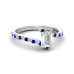 Load image into Gallery viewer, petite-bypass-emerald-cut-diamond-ring-with-blue-sapphire-in-FDENS3007EMRGSABL-NL-WG
