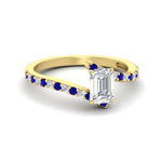 Load image into Gallery viewer, petite-bypass-emerald-cut-diamond-ring-with-blue-sapphire-in-FDENS3007EMRGSABL-NL-YG
