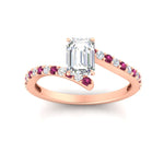 Load image into Gallery viewer, petite-bypass-emerald-cut-diamond-ring-with-pink-sapphire-in-FDENS3007EMRGSADRPI-NL-RG
