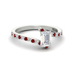 Load image into Gallery viewer, petite-bypass-emerald-cut-diamond-ring-with-ruby-in-FDENS3007EMRGRUDR-NL-WG

