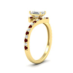 Load image into Gallery viewer, petite-bypass-emerald-cut-diamond-ring-with-ruby-in-FDENS3007EMRGRUDR-NL-YG
