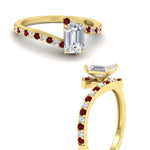 Load image into Gallery viewer, petite-bypass-emerald-cut-diamond-ring-with-ruby-in-FDENS3007EMRGRUDR-NL-YG

