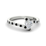 Load image into Gallery viewer, petite-bypass-heart-shaped-diamond-ring-with-black-diamond-in-FDENS3007HTRGBLACK-NL-WG
