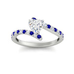 Load image into Gallery viewer, petite-bypass-heart-shaped-diamond-ring-with-blue-sapphire-in-FDENS3007HTRGSABL-NL-WG
