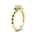 Load image into Gallery viewer, petite-bypass-heart-shaped-diamond-ring-with-emerald-in-FDENS3007HTRGEMGR-NL-YG
