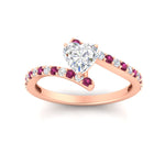 Load image into Gallery viewer, petite-bypass-heart-shaped-diamond-ring-with-pink-sapphire-in-FDENS3007HTRGSADRPI-NL-RG
