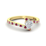 Load image into Gallery viewer, petite-bypass-heart-shaped-diamond-ring-with-pink-sapphire-in-FDENS3007HTRGSADRPI-NL-YG
