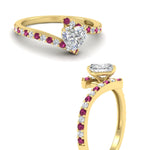 Load image into Gallery viewer, petite-bypass-heart-shaped-diamond-ring-with-pink-sapphire-in-FDENS3007HTRGSADRPI-NL-YG
