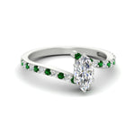 Load image into Gallery viewer, petite-bypass-marquise-shaped-diamond-ring-with-emerald-in-FDENS3007MQRGEMGR-NL-WG
