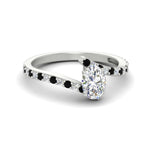 Load image into Gallery viewer, petite-bypass-oval-shaped-diamond-ring-with-black-diamond-in-FDENS3007OVRGBLACK-NL-WG