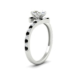 Load image into Gallery viewer, petite-bypass-oval-shaped-diamond-ring-with-black-diamond-in-FDENS3007OVRGBLACK-NL-WG