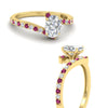 Load image into Gallery viewer, petite-bypass-oval-shaped-diamond-ring-with-pink-sapphire-in-FDENS3007OVRGSADRPI-NL-YG