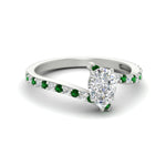 Load image into Gallery viewer, petite-bypass-pear-shaped-diamond-ring-with-emerald-in-FDENS3007PERGEMGR-NL-WG
