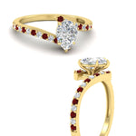Load image into Gallery viewer, petite-bypass-pear-shaped-diamond-ring-with-ruby-in-FDENS3007PERGRUDR-NL-YG
