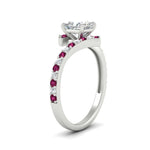 Load image into Gallery viewer, petite-bypass-princess-cut-diamond-ring-with-pink-sapphire-in-FDENS3007PRRGSADRPI-NL-WG
