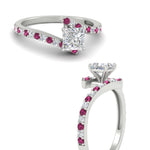 Load image into Gallery viewer, petite-bypass-princess-cut-diamond-ring-with-pink-sapphire-in-FDENS3007PRRGSADRPI-NL-WG
