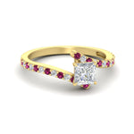 Load image into Gallery viewer, petite-bypass-princess-cut-diamond-ring-with-pink-sapphire-in-FDENS3007PRRGSADRPI-NL-YG
