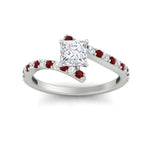 Load image into Gallery viewer, petite-bypass-princess-cut-diamond-ring-with-ruby-in-FDENS3007PRRGRUDR-NL-WG
