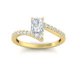 Load image into Gallery viewer, petite-bypass-radiant-cut-diamond-ring-in-FDENS3007RAR-NL-YG
