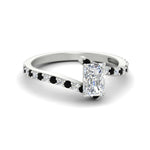 Load image into Gallery viewer, petite-bypass-radiant-cut-diamond-ring-with-black-diamond-in-FDENS3007RARGBLACK-NL-WG
