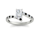 Load image into Gallery viewer, petite-bypass-radiant-cut-diamond-ring-with-black-diamond-in-FDENS3007RARGBLACK-NL-WG
