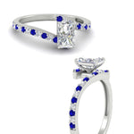 Load image into Gallery viewer, petite-bypass-radiant-cut-diamond-ring-with-blue-sapphire-in-FDENS3007RARGSABL-NL-WG

